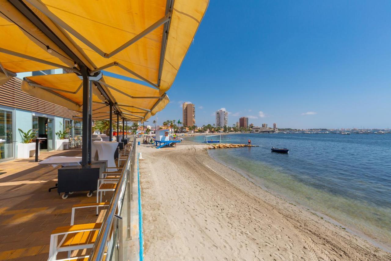 Ribera Beach/Wifi Appartamento Santiago De La Ribera Esterno foto