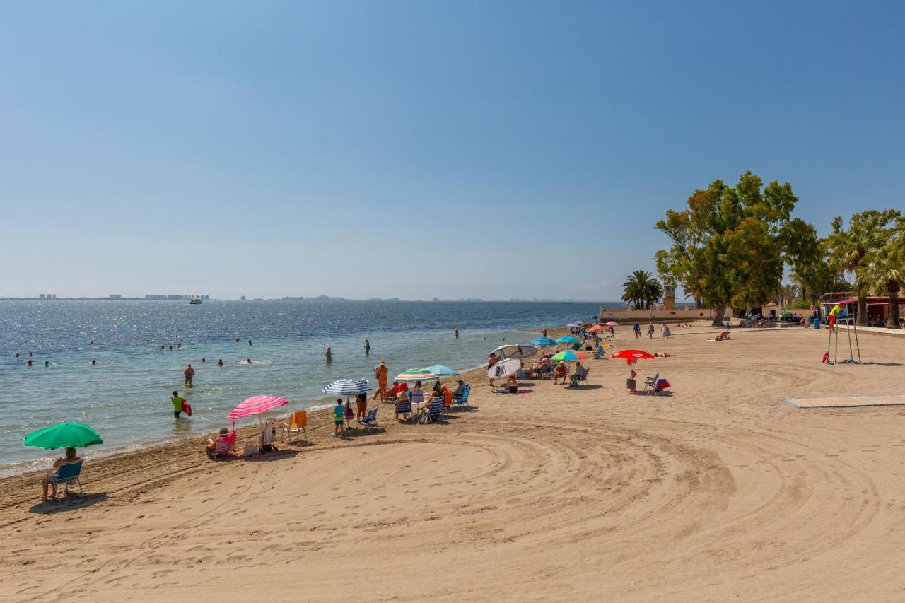 Ribera Beach/Wifi Appartamento Santiago De La Ribera Esterno foto